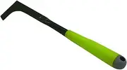 Xclou Grout Scraper in Black, Panel Joint Scraper for The Garden for Removing Weeds, Weed Remover with Handle for Eliminating Grass & Moss from Plates/Grouts, Weed Knife for Tiles