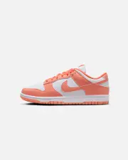 [Nike] Nike Women's Dunk Low White/lt Wild Mango - Size 5 5 White/Lt Wild M