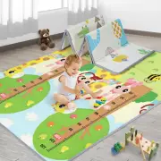 Foldable Baby Play Mat, Waterproof Reversible Playmat for Playpen, Large Kids/To
