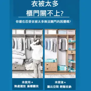 【芊芊居家】5入真空壓縮袋-大號 棉被收納袋 衣物壓縮袋 真空收納袋(60x80cm 加厚抽氣收納袋)