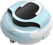 PoolPure Aquaguard SE Cordless Robotic Pool Cleaner with 5000mah Big Battery, Extend Service Life. Ideal Pool Vacuum Robot for Above-Ground Pool (Blue)