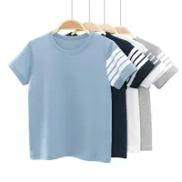 在飛比找蝦皮商城優惠-現貨速發純棉品牌童裝男童短袖t恤寶寶衣服2024款夏季兒童服