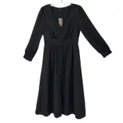 J.CREW Button Front Midi Dress NWT Size 4