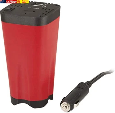 MI5128 150W Cup Holder Inverter Dual USB 2.1A Output Powered by Cigarette Light