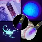 UV Flashlight 365nm LED Blacklight Flashlight For Rock Mineral Detection Pet