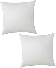 GLEAVI 2pcs Square Pillow Inner Square Pillow Inserts Cushion Filler Cushion Stuffer Pillow Filler Throw Pillow Inserts Replacement Throw Pillows Insert Cushion Inserts Blended White