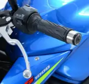 Suzuki Gladius 650 2009-2016 R&G Bar End Sliders BE0002BK
