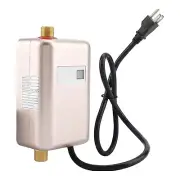 3000W Instant Tankless Water Heater Under Sink with LCD Display for Home Kitchen