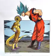 Dragonball Z GOKU FRIEZA Acrylic Stand - High Quality - US Seller