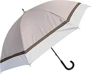 [ベーシックスタンダード] Long Umbrella, Parasol, Sun or Rain, Women's, Lightweight, Short Length, Ribs, 19.7 inches (50 cm), Inner Coating, 99.9% UV Reduction, First Class Light Blocking, UPF50+, Heat Blocking, Stylish
