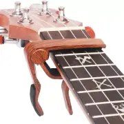 Pro Ukulele Capo for Soprano Concert Baritone,Rosewood.