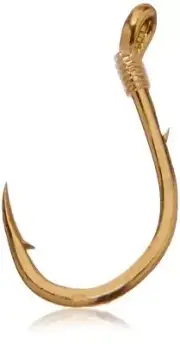 Gamakatsu 04705 Single Egg Hooks Gold, 10