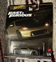 Hot Wheels Fast & Furious Nissan 370Z Diecast Model Car