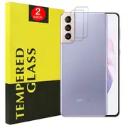 [2 PACK] Samsung Galaxy S21+ Plus Camera Lens Tempered Glass Protector Guard - Case Friendly