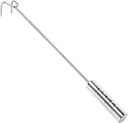 Meat Hooks for Smoker Butchering Stainless Steel BBQ Grill Fork Rotisserie Hook Kitchen Tool