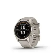 Garmin Fenix 7S Pro Sapphire Solar (Gold with Light Sand Band)