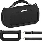 BCWEGION Silicone Protective Case for Bose SoundLink Max Portable Speaker, Soft Protective Cover for Bose SoundLink Max Portable Speaker Accessories (Case Only)