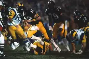 Terry Bradshaw Super Bowl XIV 1980's NFL Photo