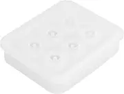 2Pcs NUZAMAS Ball Silicone Bead Molds Resin Ball Mold with Holes Round Resin Epoxy Mold for Jewelry Polymer Clay Soap Making Cabochon Gemstone DIY Crafting Projects