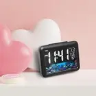 Desk alarm clock, desk clock, bedside clock with color screen for the bedroom,