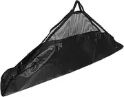 Abaodam Fishing Weigh Bag with Ruler Leakproof Fishing Gear for Measuring and Transporting Fish Portable Design for Fishermen Black Color Durable and Reliable
