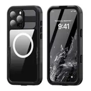 iPhone 16 Pro Max Compatible Case Cover With Redpepper Dot+ IP68 Waterproof And Compatible With Magsafe Technology
