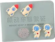[WEKADRIN] Multi Use Driver License Sleeve and Insurance Holder Portable Strong and Convenient Passport Protector for Car Insurance and Driver License Fadeless Design with Card Slots