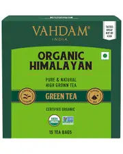 Vahdam 2 Pack Organic Himalayan Green Tea 15 Count