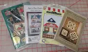 Debbie Mumm BACKYARD BIRD HOUSES Quilting Pattern - Plus 3 More Patterns!