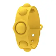 Fidget Watch Push Pop It Bubble Yellow - Fidget Toys Australia