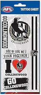 Collingwood Tattoo Sheet