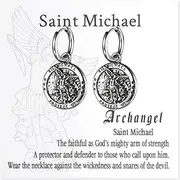 [OIDEA] Skull Dangle Hoop Earrings: Punk Gothic Skeleton Memento Mori Coin Huggie Hoop Earring Drop Dangle Earrings Jewelry Gifts for Mens Womens