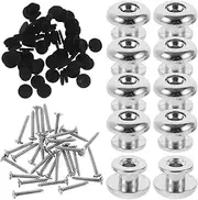 SWOOMEY 30pcs Guitar Strap Locks Set Metal Guitar Finger Protectors for Electric Acoustic Guitars
