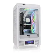 Thermaltake The Tower 200 Tempered Glass Mini-ITX Case Snow Edition [CA-1X9-00S6WN-00]