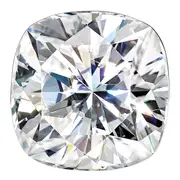 Gemstone Moissanite True Light G-H-I Color 3.5mm Cushion