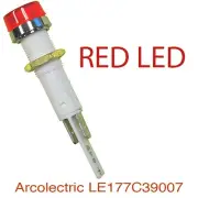 Arcolectric LE177C39007 LED Uni-Color Red 2-Pin RED LED INDICATOR LIGHT