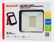 Honeywell LED 3000 Lumen Portable Rechargeable Work Light With Handle & Stand