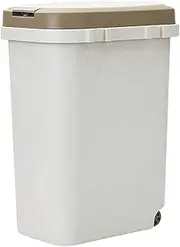 XWBLDBDFC Rectangular Touch Bin,Plastic,for Kitchen Bathroom Bedroom Living Room Office 20L,30L, Press-Type Large-Capacity Trash can-36cm