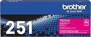 [Brother] Genuine TN251M Magenta Toner Cartridge, Up to 1400 Pages (TN-251M) for Use with: MFC-9335CDW, HL-3150CDN, HL-3170CDW, MFC-9140CDN, MFC-9330CDW, MFC-9340CDW