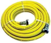 HJ59-050E Jack Hammer Yellow Rubber Hose 3/4 Inch X 50 Feet 300 PSI