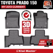 Kiwi Master Car Floor Mats for Toyota Landcruiser Prado 150 MY2013-Current Auto