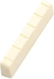 Generic 6 String Guitar Nut Slotted Bass Nut Replacement Part for String Instruments, up Guitar nut