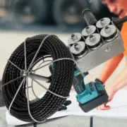 Electrician pull wire hidden pipe threader automatic threading machine dark wire