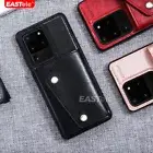 EASTele Luxury Shockproof Wallet Case Card Cover For Samsung S20 Ultra Plus 5G