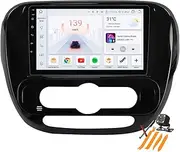 Car Stereo Android 13.0 Radio for KIA Soul 2013-2019 GPS Sat Navigation 9'' Touchscreen DVD Multimedia Video Player FM BT Receiver with Carplay 4G 5G WiFi DSP SWC,A,Y500S