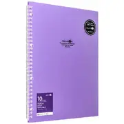 Aqua Drops Refillable Display Book A4 10 Pockets Vivid Purple