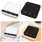 Mini Coffee Scale with Timer Small Food Scale 2kg/0.1G Accurate Scale Accessory