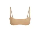 SKIMS Signature Swim Micro Scoop Bikini Ochre (XS) Style#:BT-SCP-2785