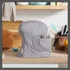 KitchenAid Quilted Fitted Tilt-Head Stand Mixer Cover Single Pack, Grey