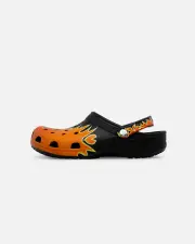 [CROCS] Crocs Classic Flames Clog Black/multi - Size 6 6 Black/Multi